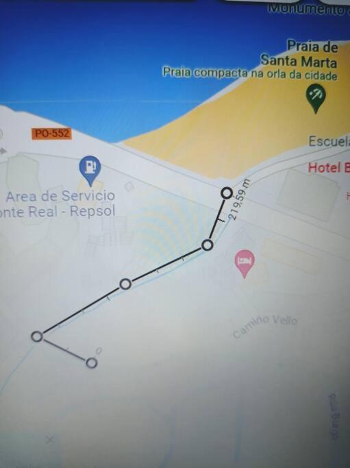 Appartamento Erizana Baiona Esterno foto